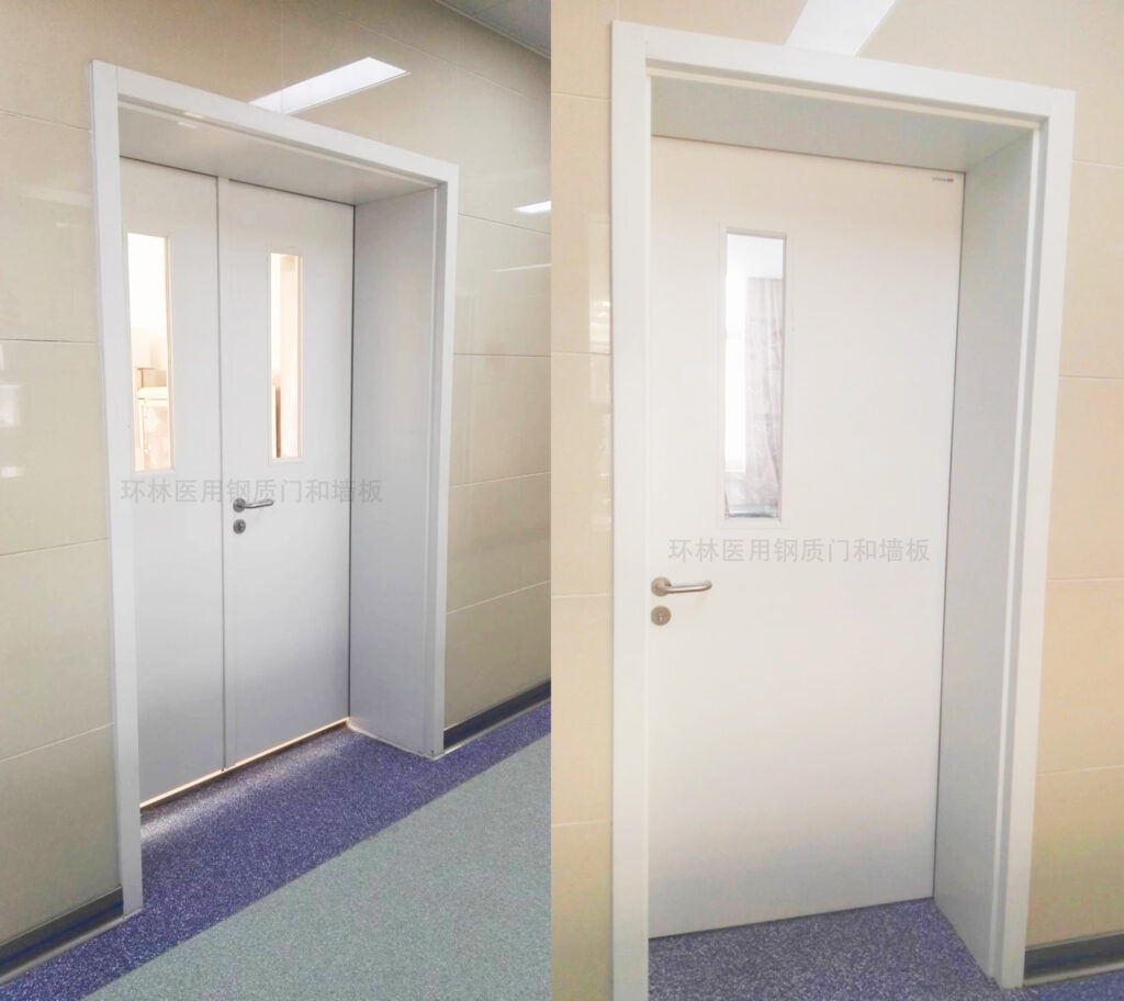 Steel Door Material Guide: Galvanized Steel vs Stainless Steel hospital door, steel door