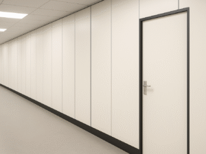 5mm black groove steel wall panel system (keel clip on installation)