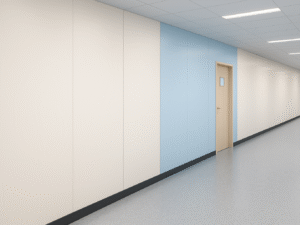 seamless joint steel composite wall panel