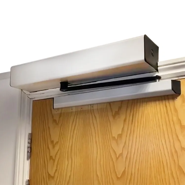 factory price dsw85 interior remote control electric automatic swing door operator with spring return