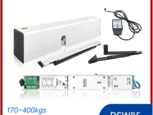 factory price dsw85 interior remote control electric automatic swing door operator with spring return
